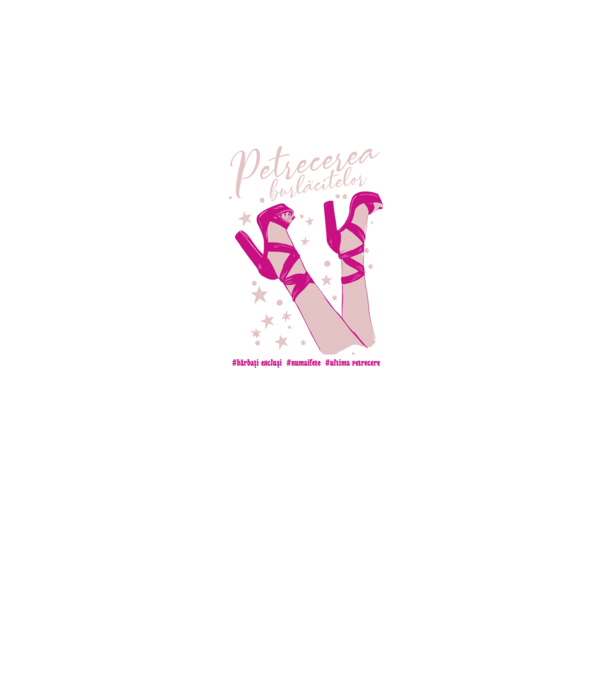 petrecerea burlăcitelor bărbați excluși numaifete ultima petrecere model alb pe tricou