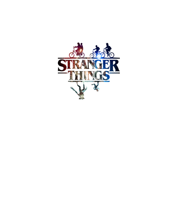 stranger things quote poster2 model alb pe tricou
