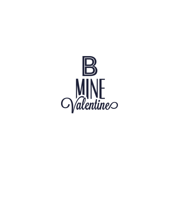 Be my Valentine! model roz pe tricou