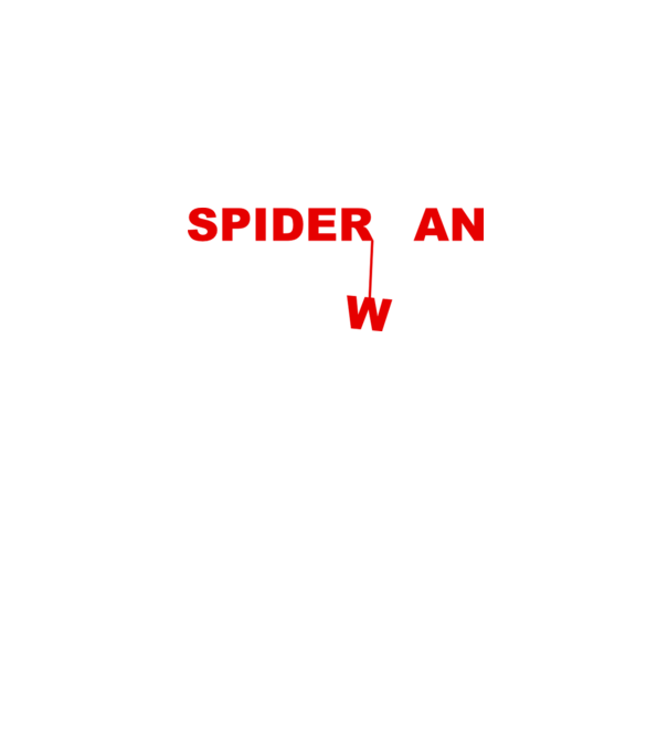Spider wan model alb pe tricou