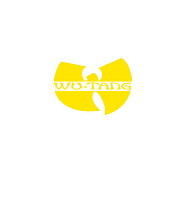 wu tang logo model negru pe tricou