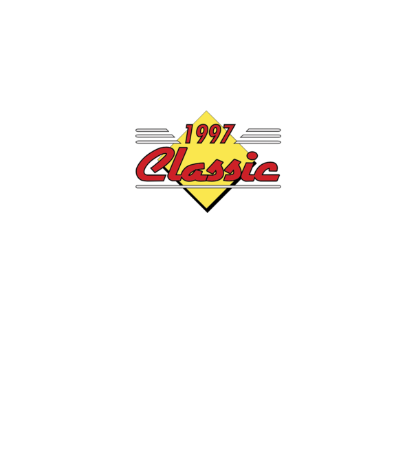 Classic - 1997 model galben pe tricou