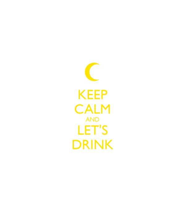 keep calm and lets drink model albastru regal pe tricou