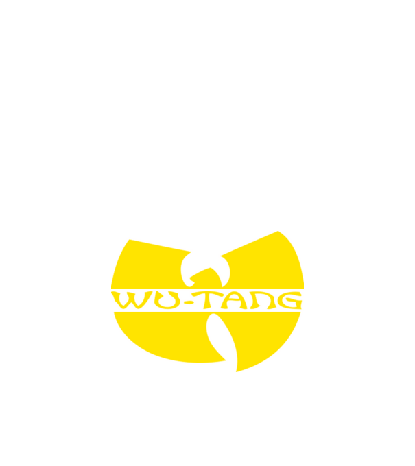 wu tang logo model negru pe tricou