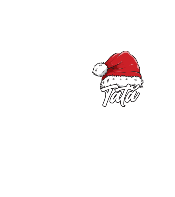 tată Santa Hat model galben neon pe tricou