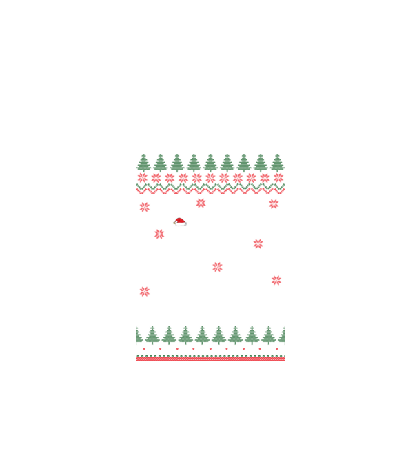 Merry Fishmas model negru pe tricou