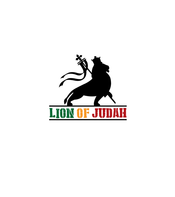 Lion Of Judah model alb pe tricou