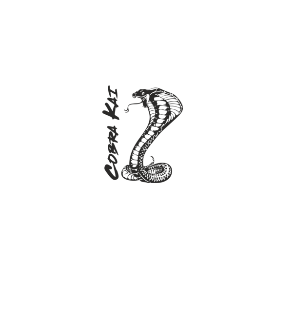 cobra kai black model roz deschis pe tricou