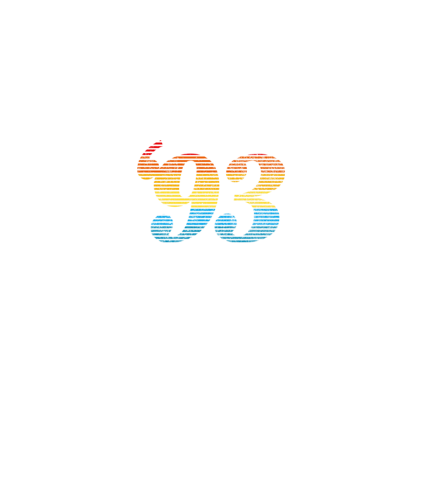 Retro Birthday 1993 model alb pe tricou