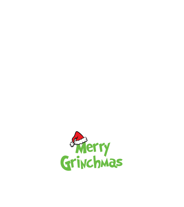 Grinchmas model negru pe tricou