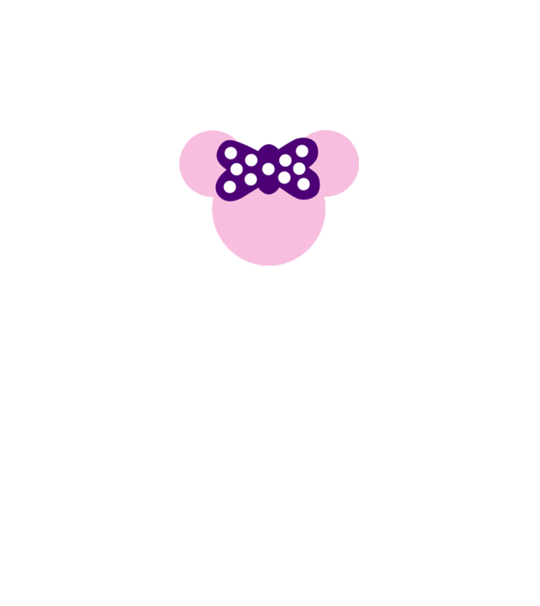 Minnie model alb pe tricou