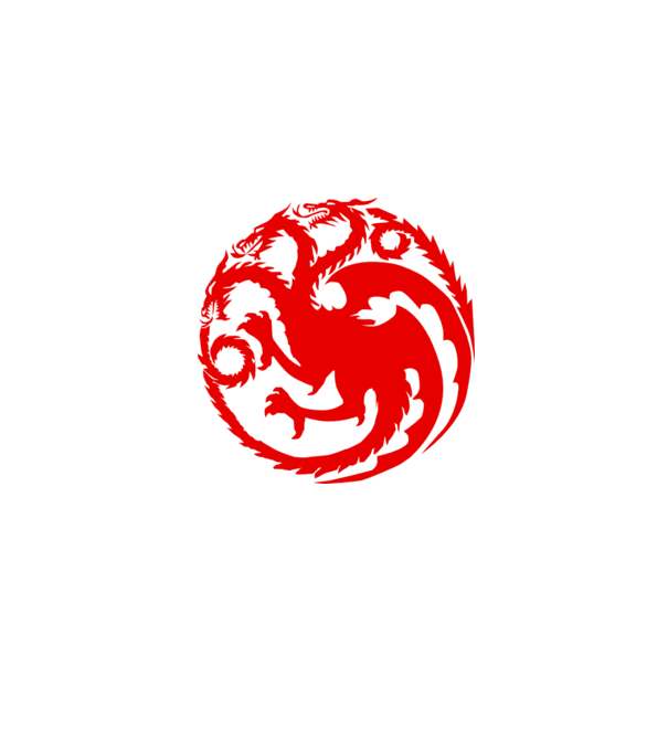 Targaryen model gri pe tricou