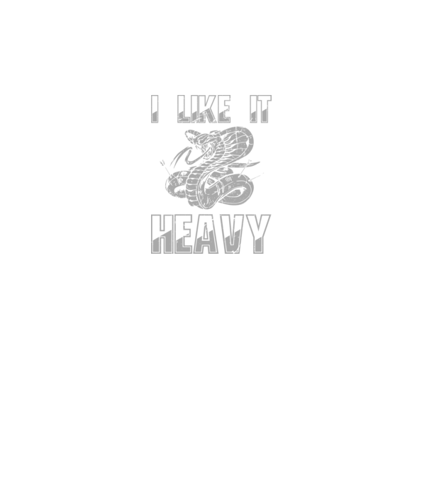 I like it heavy model turcoaz pe tricou