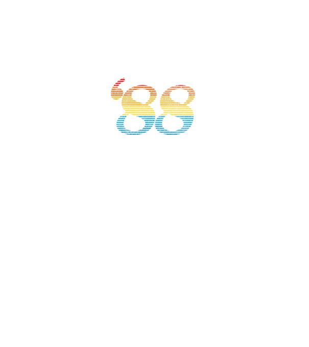 Retro Birthday 1988 model alb pe tricou