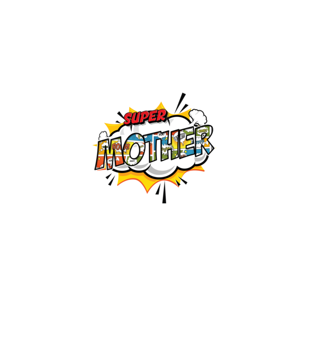 Comic Mother model roz deschis pe tricou