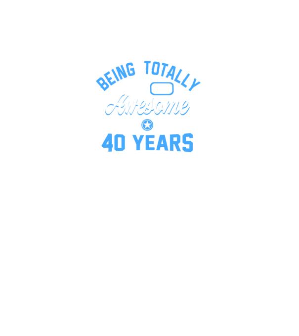 Being totally awesome 40 model negru pe tricou