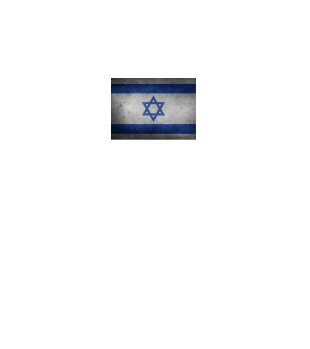 ISRAEL model negru pe tricou