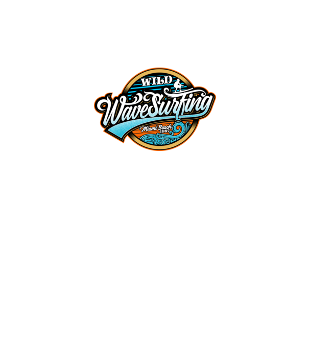 WaveSurfing model negru pe tricou