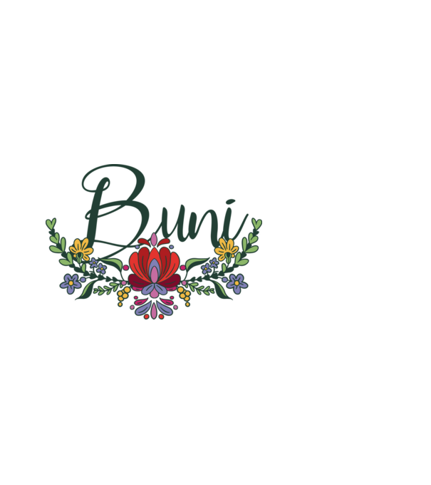 Buni model alb pe tricou