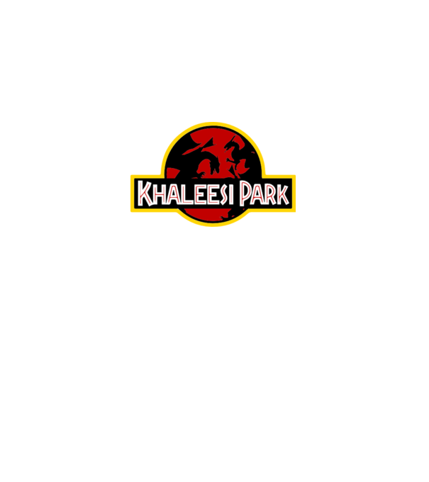 Khaleesi Park model alb pe tricou