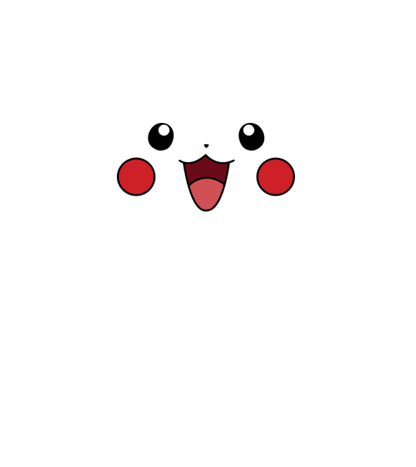 Pikachu model gri pe tricou