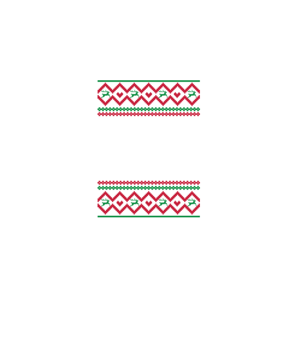 Model tricotat de Crăciun - tractorist model negru pe tricou