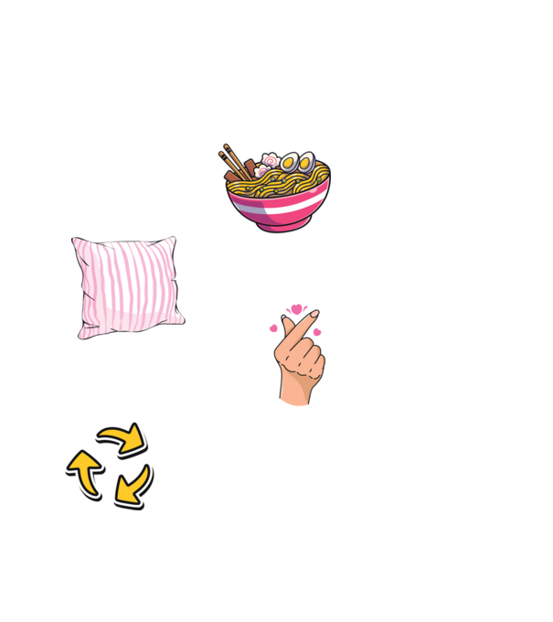 K-POP EAT SLEEP model alb pe tricou