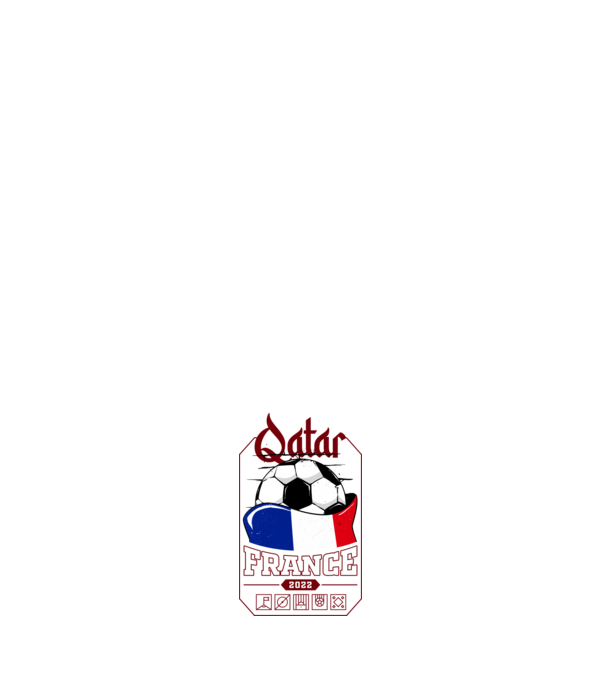 Qatar teams France model albastru închis pe tricou