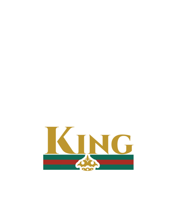 Gucci king model negru pe tricou