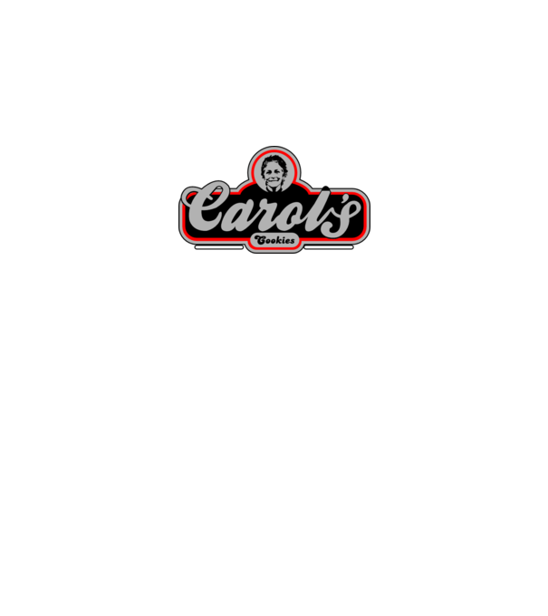 Carols cookies model negru pe tricou