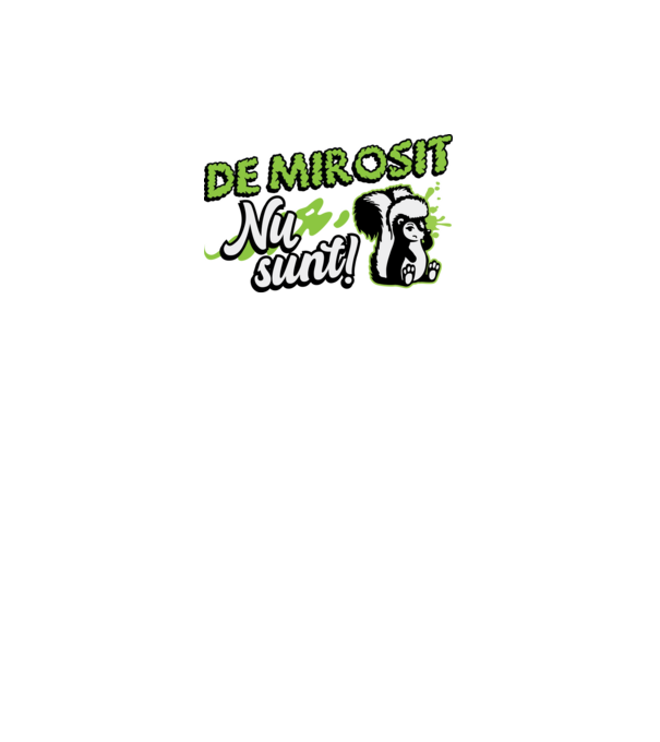 De mirosit nu sunt model negru pe tricou