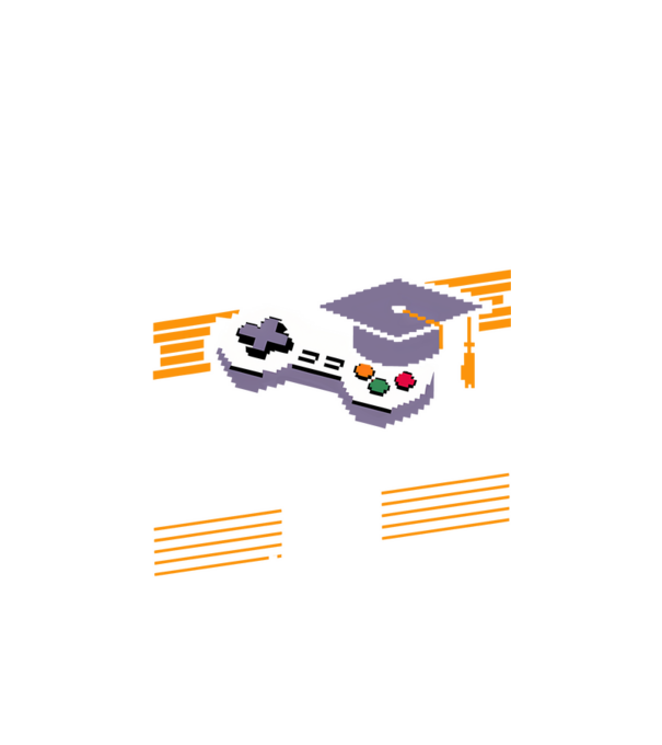 Am oprit jocul absolvent negru model negru pe tricou