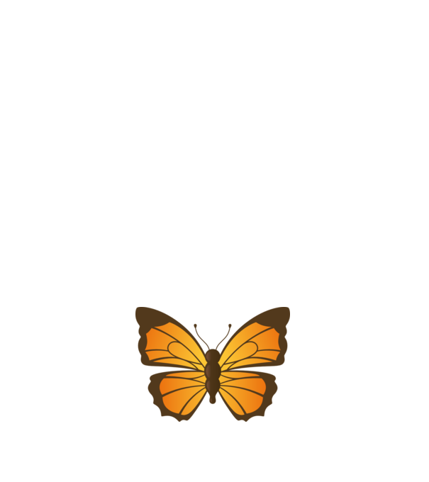 Butterfly model roz deschis pe tricou