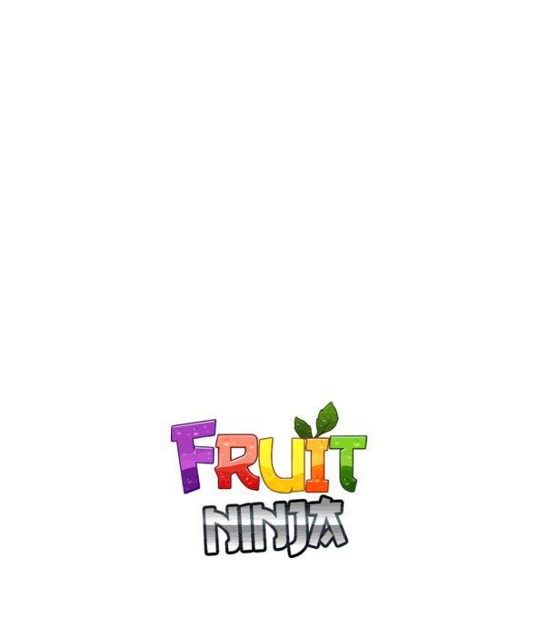 Fruit Ninja model negru pe tricou