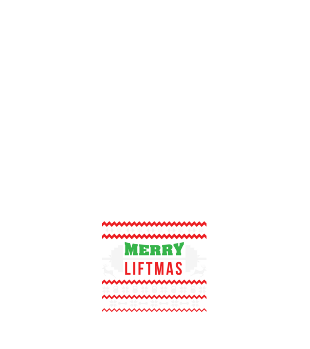 Merry liftmas 2 model alb pe tricou