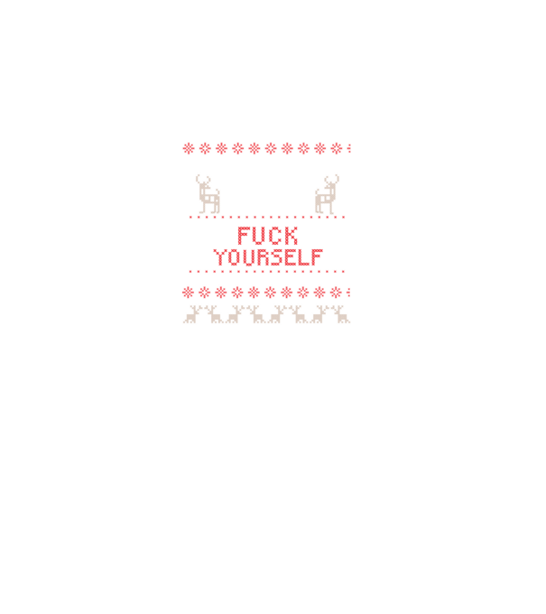 Merry go f-ck yourself model negru pe tricou