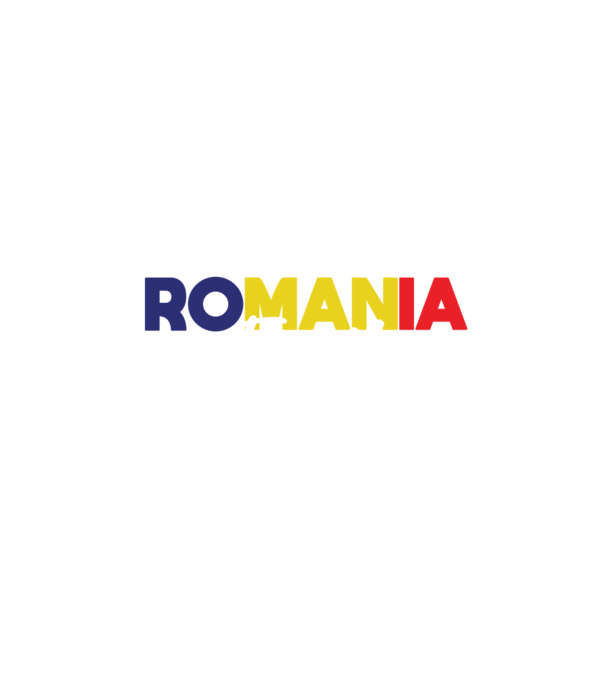 Romania forever model negru pe tricou