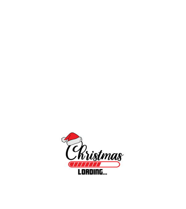 Christmas is loading model roz deschis pe tricou
