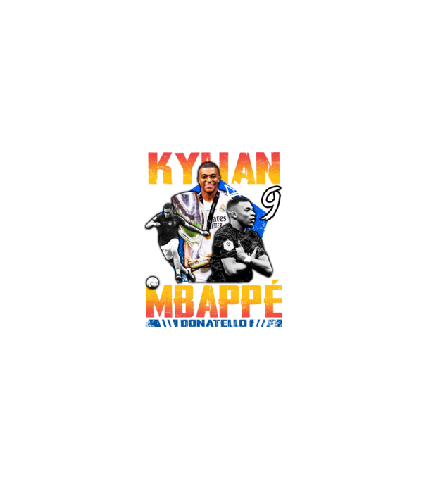 Mbappé tribute model nisipiu pe tricou