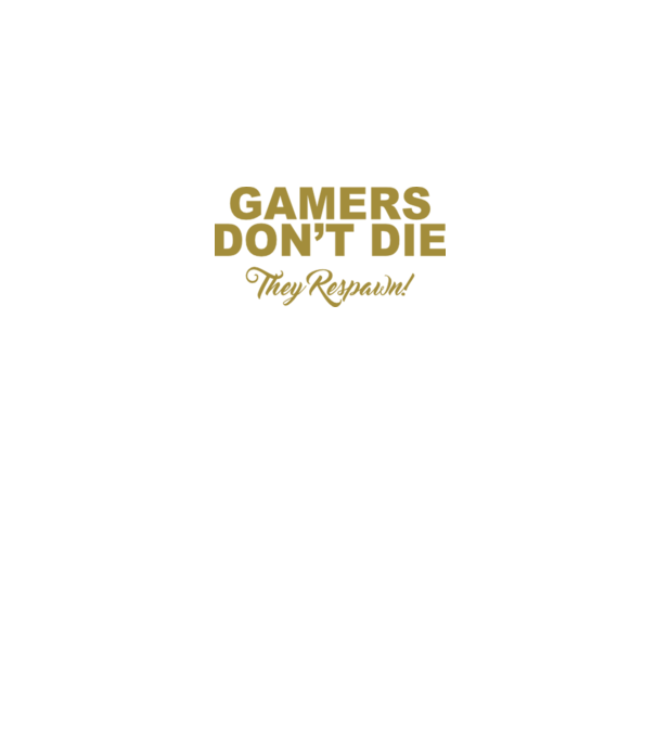 'Gamers don''t lie' model negru pe tricou