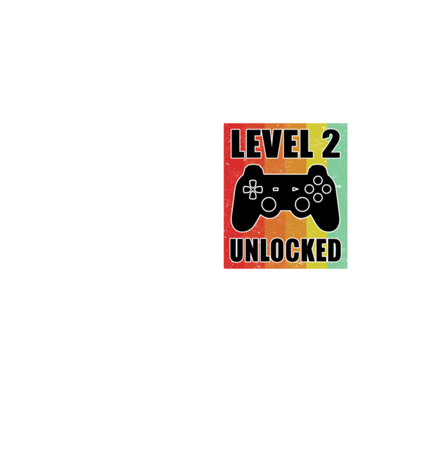 level 2 unlocked retro gamer model galben neon pe tricou
