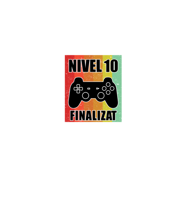 Nivel 10 finalizat model albastru jeanși pe tricou