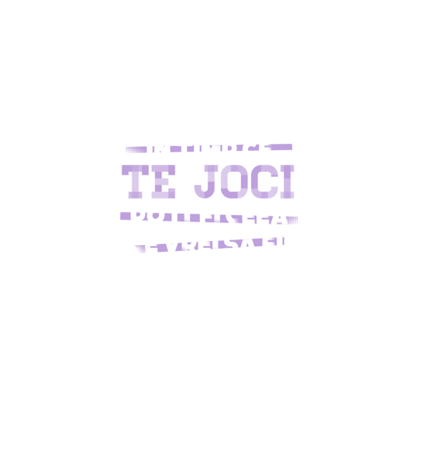 în timp ce te joci poți fi ceea ce vrei să fii - în acel moment model negru pe tricou