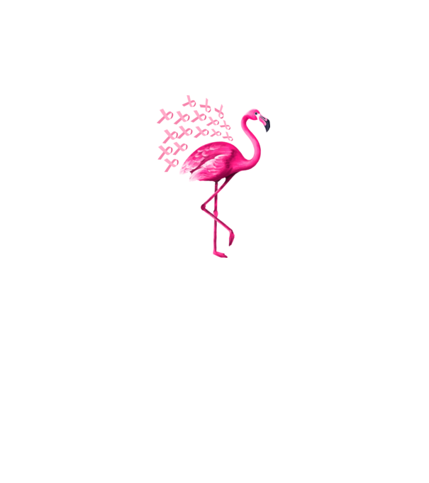 Flamingo pink model gri pe tricou