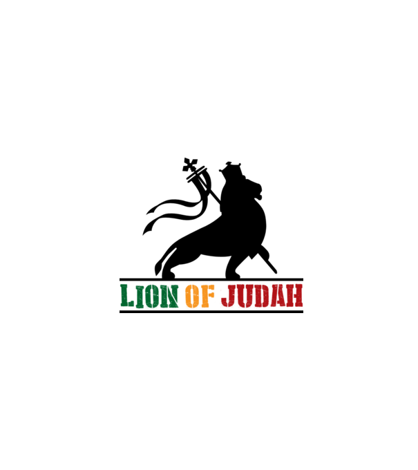 Lion Of Judah model alb pe tricou