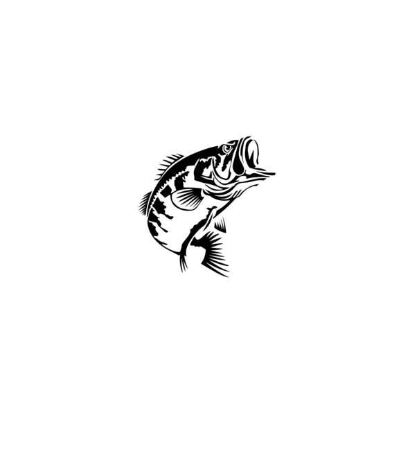 AngryFish model alb pe tricou