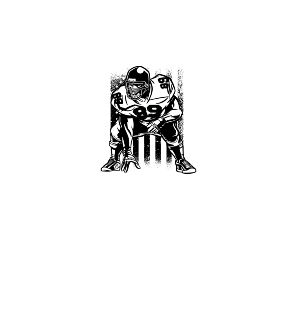 PLAYER model alb pe tricou