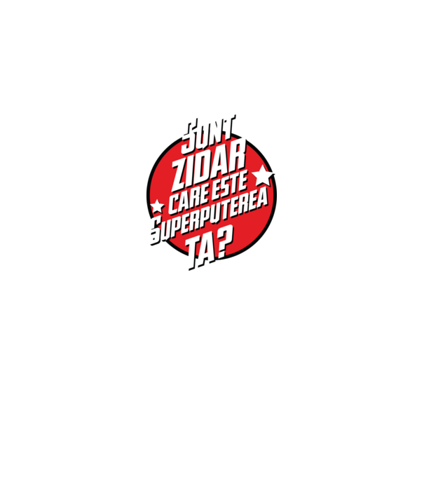 sunt zidar, care este superputerea ta? model albastru închis pe tricou
