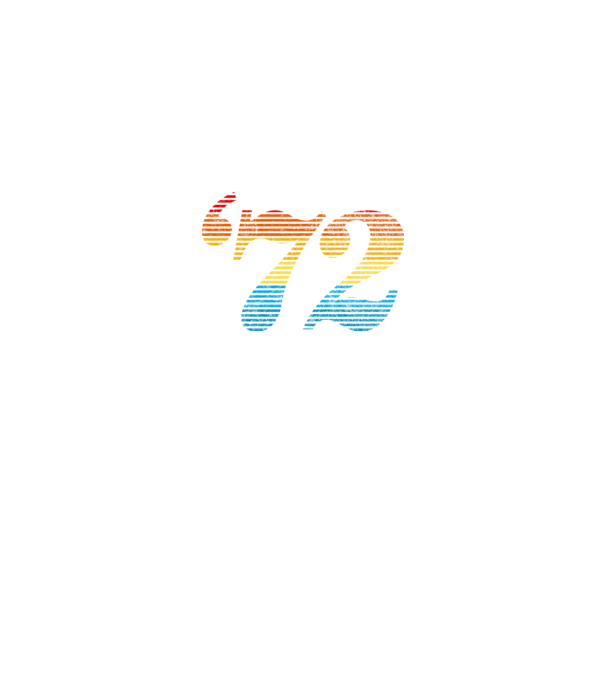 Retro Birthday 1972 model negru pe tricou