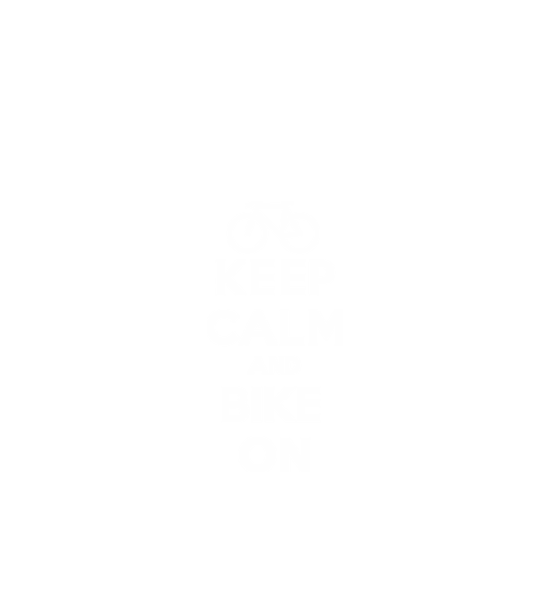 Keep calm and bike on model negru pe tricou